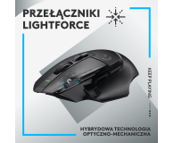 LOGITECH G502 X LIGHTSPEED Czarna - 1066487 - zdjęcie 7